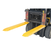 Rallonges de fourche, 48" l x 7-3/8" la, Pour des largeurs de fourches 5" Dufferin Supply