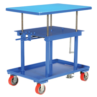 Table &eacute;l&eacute;vatrice hydraulique, 24" lo x 36" la, Acier, Capacit&eacute; 2000 lb Dufferin Supply