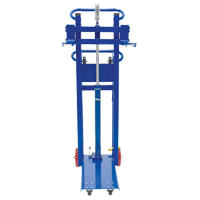Platform Lift Stacker, Foot Pump Operated, 750 lbs. Capacity, 52" Max Lift Dufferin Supply
