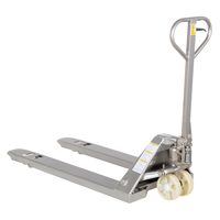 Transpalette, Acier inoxydable, 48" lo x 27" la, Capacit&eacute; 5500 lb Dufferin Supply