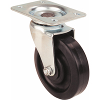 Light-Duty Caster, Swivel, 3" (76 mm), Polyolefin, 250 lbs. (113 kg.) Dufferin Supply