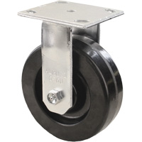 Roulettes robustes EMaxx &agrave; cheville, Fixe, 6" (152,4 mm), Ph&eacute;nolique, 1200 lb (544,3 kg) Dufferin Supply