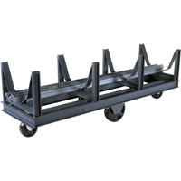 Bar Cradle Truck, 96" L x 28" W x 29" H, 10000 lbs. Capacity, Phenolic Wheels Dufferin Supply