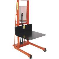Hydraulic Platform Lift Stacker, Foot Pump Operated, 1000 lbs. Capacity, 60" Max Lift Dufferin Supply