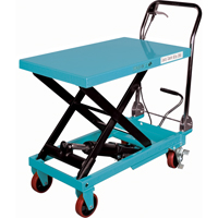 Heavy-Duty Hydraulic Scissor Lift Table, 32" L x 19-3/4" W, Steel, 1100 lbs. Capacity Dufferin Supply