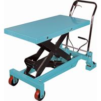 Heavy-Duty Hydraulic Scissor Lift Table, 40" L x 20-1/8" W, Steel, 2200 lbs. Capacity Dufferin Supply