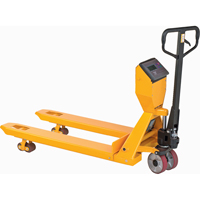 Digital Scale Pallet Truck, 27.5" L x 27.5" W, 5000 lbs. Cap. Dufferin Supply