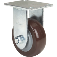 Roulette, Fixe, 4" (101,6 mm), Polyur&eacute;thane, 440 lb (199,58 kg) Dufferin Supply