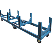 Bar Cradle Truck, 96" L x 28" W x 29" H, 5000 lbs. Capacity, Phenolic Wheels Dufferin Supply