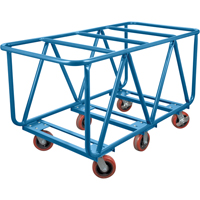 Chariot &agrave; plateforme pour mat&eacute;riaux de construction, 60" x 30" x 33", Capacit&eacute; 2500 lb Dufferin Supply
