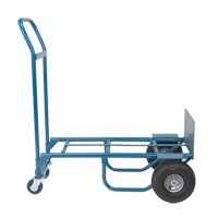 Convertible Deluxe Hand Truck, Steel, 800 lbs. Capacity Dufferin Supply