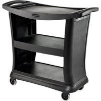 Executive Service Cart, 3 Tiers, 20" x 38" x 39", 300 lbs. Capacity Dufferin Supply