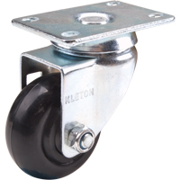 Caster, Swivel, 3" (76 mm), Polyolefin, 250 lbs. (113 kg.) Dufferin Supply