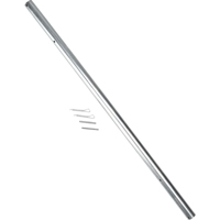 Trousse d'essieu de 18" pour diable en aluminium Dufferin Supply