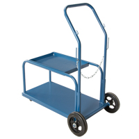 Mini-MIG Welding Cart, Rubber Wheels, 18" W x 36" L Base, 1000 lbs. Dufferin Supply