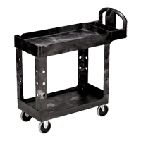 Chariot utilitaire robuste - 4500-88, 2 tiers, 17-1/8" x 33-1/4" x 39", Capacit&eacute; 500 lb Dufferin Supply