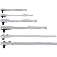 RHQ-12L Cl&eacute; &agrave; cliquet &agrave; long manche et t&ecirc;te ovale, Prise de 1/2", Poign&eacute;e Ordinaire Dufferin Supply