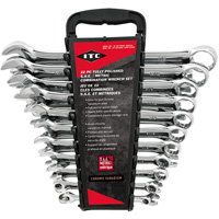 ICWP-22SM Wrench Set, Combination, 22 Pieces, Imperial and Metric Dufferin Supply
