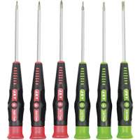 JPSD-6 Precision Screwdriver Set, 6, Magnetic Dufferin Supply