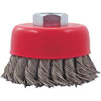 CK3201T Brosse fils nou&eacute;s torsad&eacute;s, 3" dia. x 5/8"-11 arbre Dufferin Supply