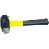 Heavy-Duty Drilling Hammer, 3 lbs., 10-1/2", Fibreglass Handle Dufferin Supply