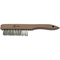 Scratch Brush, Stainless Steel, 4 x 16 Wire Rows Dufferin Supply