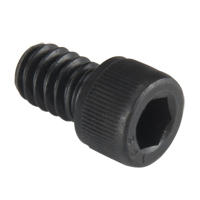 Socket Head Cap Screw, 1/4" Dia. x 3/8" L, Black Oxide Dufferin Supply
