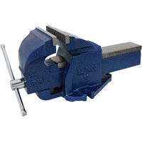 Cast Ductile Iron Bench Vise, 6" Jaw Width, 3-3/4" Throat Depth Dufferin Supply