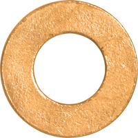 Rondelle plate SAE, 5/8", Zinc jaune Dufferin Supply