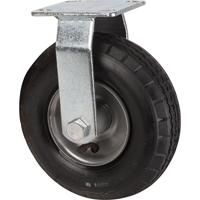 Roulettes pneumatiques, Fixe, 8" (203,2 mm), Pneumatique, 350 lb (158,8 kg) Dufferin Supply