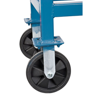 Elevated Platform Trucks, 48" L x 24" W, 2000 lbs. Capacity, Nylon Casters Dufferin Supply