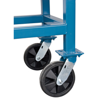 Elevated Platform Trucks, 48" L x 24" W, 2000 lbs. Capacity, Nylon Casters Dufferin Supply