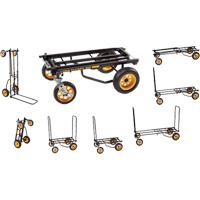 Transporteur d'&eacute;quipement 8 en 1 RockNRoller Multi-Cart, tout terrain, Acier, Capacit&eacute; 500 lb Dufferin Supply
