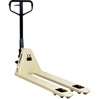 Narrow Aisle Pallet Trucks, Steel, 48" L x 18" W, 5500 lbs. Capacity Dufferin Supply