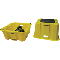 Escabeaux emboîtables industriels, 25" x 25" x Hauteur 10-1/2" Dufferin Supply