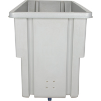 Tilt Truck, Polyethylene, 0.625 cu. yd., 500 lbs. Load Capacity Dufferin Supply