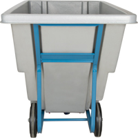 Tilt Truck, Polyethylene, 0.625 cu. yd., 850 lbs. Load Capacity Dufferin Supply