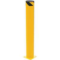 Safety Bollard, Steel, 48" H x 6.5" W, Yellow Dufferin Supply