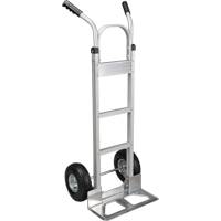 Knocked Down Hand Truck, Dual Handle, Aluminum, 50-5/8" Height, 500 lbs. Capacity Dufferin Supply