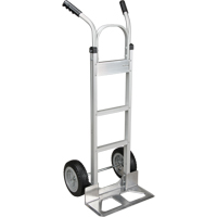 Knocked Down Hand Truck, Dual Handle, Aluminum, 50-5/8" Height, 500 lbs. Capacity Dufferin Supply