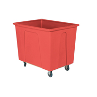 Box Truck, Polyethylene, 46" L x 34" W x 40" H, 25 cu. Ft. Volume, 600 lbs. Capacity Dufferin Supply
