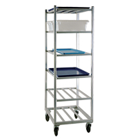 Chariot &agrave; tablettes, 6 Tiers, 20-7/8" la x 67" h x 27" p, Capacit&eacute; 450 lb Dufferin Supply