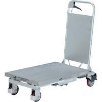 Table &eacute;l&eacute;vatrice hydraulique manuelle &agrave; ciseaux, 27-1/2" lo x 17-5/8" la, Partiellement en acier inoxydable, Capacit&eacute; 400 lb Dufferin Supply