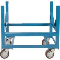 Pipe & Bar Cradle Truck, 24" L x 24" W x 34" H, 2500 lbs. Capacity, Polyurethane Wheels Dufferin Supply