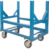 Pipe & Bar Cradle Truck, 24" L x 24" W x 34" H, 2500 lbs. Capacity, Polyurethane Wheels Dufferin Supply