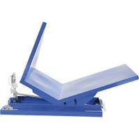 Open Sided Hopper, Steel, 1 cu.yd., Blue Dufferin Supply