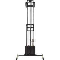 Double Mast Stacker, Electric Operated, 2200 lbs. Capacity, 150" Max Lift MP141 | Dufferin Supply
