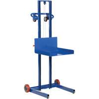 Low Profile Lite Load Lift, Hand Winch Operated, 400 lbs. Capacity, 55" Max Lift MP143 | Dufferin Supply