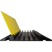 Protecteur de c&acirc;ble droit robuste Powerhouse, 5 canaux, 36" lo x 19,75" la x 2,25" h Dufferin Supply