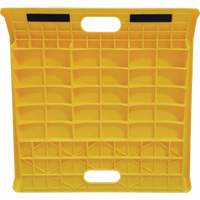 Rampe de trottoir portable en poly pour diable, Capacit&eacute; de 1000 lb, 27" la x 27" lo Dufferin Supply